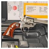 Ruger Single Six Stainles, Dual Cyl., 22LR,22Mag, Like New