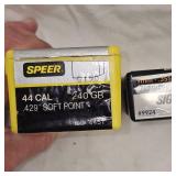 Speer 44 Cal, 240gr S.P. 100 Rds/Sig 9mm Vcrown 124 gr HP(100rds)