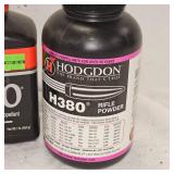 H110 Powder 1lb, 2230 Powder 1 lb, H380-1/2lb