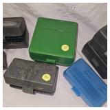 Lot of 7 Case Gard P50 223 Ammo Boxes