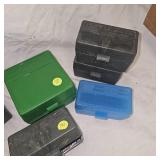 Lot of 7 Case Gard P50 223 Ammo Boxes