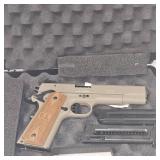 Sig Sauer 1911-22, 22LR, FDE, 3 Mags in Case