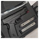Springfield XDM9, 9mm, Black, 3 Mags in Case
