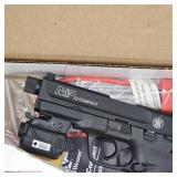 S & W M+P, 22 Compact, Crimson Trace Laser, Two Mags in Box