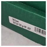 Hunters Supply 38Spl Bullets 125gr F.P.