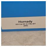 Hornady Bullets .223cal, 55gr FMJ/BT-800 Bullets