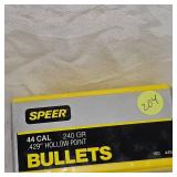 Speer 44 Cal, 240gr HP-Qty 100