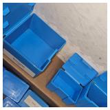Lot of 32 Bullet Containers, Multi Size