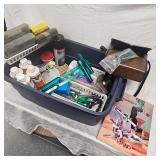 Lot of Reloading Supplies and Lyman Case Cleaner Full