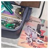 Lot of Reloading Supplies and Lyman Case Cleaner Full
