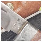 Gerber Game Shears and Oleson Knife with Sheath
