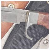 Gerber Game Shears and Oleson Knife with Sheath