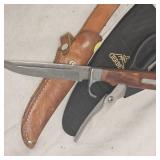 Gerber Game Shears and Oleson Knife with Sheath