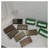 Fired Brass 375rds  .380ACP,Tin MTM Holders