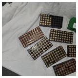 Fired Brass 375rds  .380ACP,Tin MTM Holders