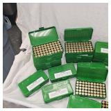 19MTM 45 ACP boxes of Fired Brass(Full) plus 230rds Fired Brass