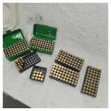 Lot of 45LC, 44Mag, 223 Fired Brass in MTM Containers