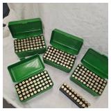 Lot of 220 Rds Fired 270 Winchester Brass in MTM Containers