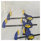 Lot of Irwin Quick Grip Clamps