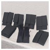 7 Single Stack 2 Mag Pouches, as new