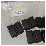 6-Bladetech Double Stack 2 Mag Pouches, as new