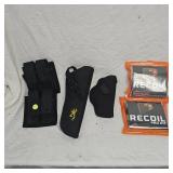 2 Holsters, Midway Mag Pouches, Recoil Pads