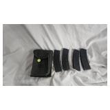 US Army M1 Carbine 30 Cal, 4 Pak Magazines w/Holder