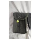 US Army M1 Carbine 30 Cal, 4 Pak Magazines w/Holder