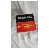 American Eagle 40gr 500 Pak and Federal 36gr, 150rds