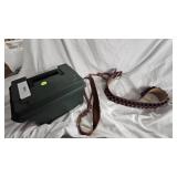 Shotgun  Shell Belt 32=38" Leather, Sling Leather, Ammo Can