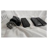 Lot of 3, 20rd M1 Carbine Mags, AR15 Sites, Speedloader