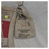 25lb Bag #9 Leadshot and 3lb #5 Shot