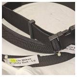 Lot of 5 Uncle Mikes 2" Duty Belts, as new