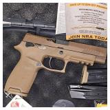 Sig Sauer P320M17, 9mm, 3 Mags in Case