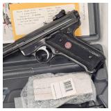 Ruger MKIII, 22LR, Two Mags in Case