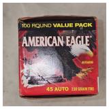 American Eagle Federal 100 Pak ACP