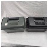 MTM 50 Cak Standard Ammo/Dry Box Can=Qty 2