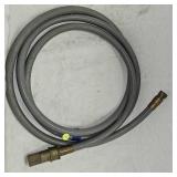 LP or Natural Gas 8ft Flex Line w/Check Swivel