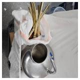 Farm Master Milking Can "Stainless" and Windchime