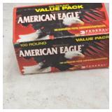 Two Federal 100 Paks 40SW 180fr FMJ