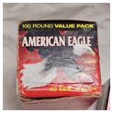 Two Federal 100 Paks 40SW 180fr FMJ
