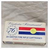 Winchester "76" Bicentennial 30-30 Ammo, Like New