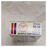 Winchester "76" Bicentennial 30-30 Ammo, Like New