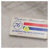 Winchester "76" Bicentennial 30-30 Ammo, Like New