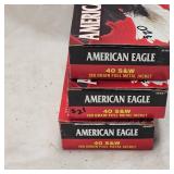 Three Boxes Federal 40SW 180gr FMJ