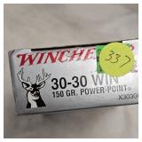 One Box Winchester 30-30 150gr SP