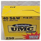 250 Ed Pak Remington 40SW 180gr FMJ