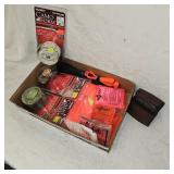 Two Rolls Cammo Wrap, AR15 clean Kit, Orange Vest and Misc