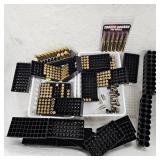 Lot of Misc Brass, Ammo Cartons, 30.06 Tracer Rounds