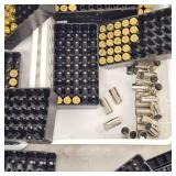 Lot of Misc Brass, Ammo Cartons, 30.06 Tracer Rounds